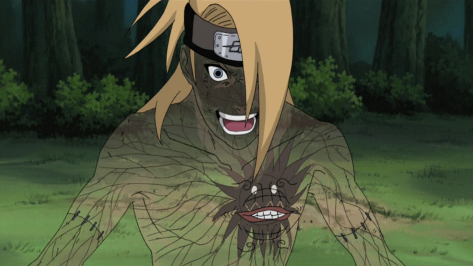 Deidara as seen in the show (Image via Studio Pierrot)