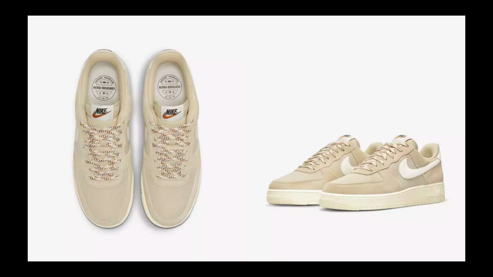 Nike Air Force 1 07 LV8 Certified Fresh Rattan Shoes 