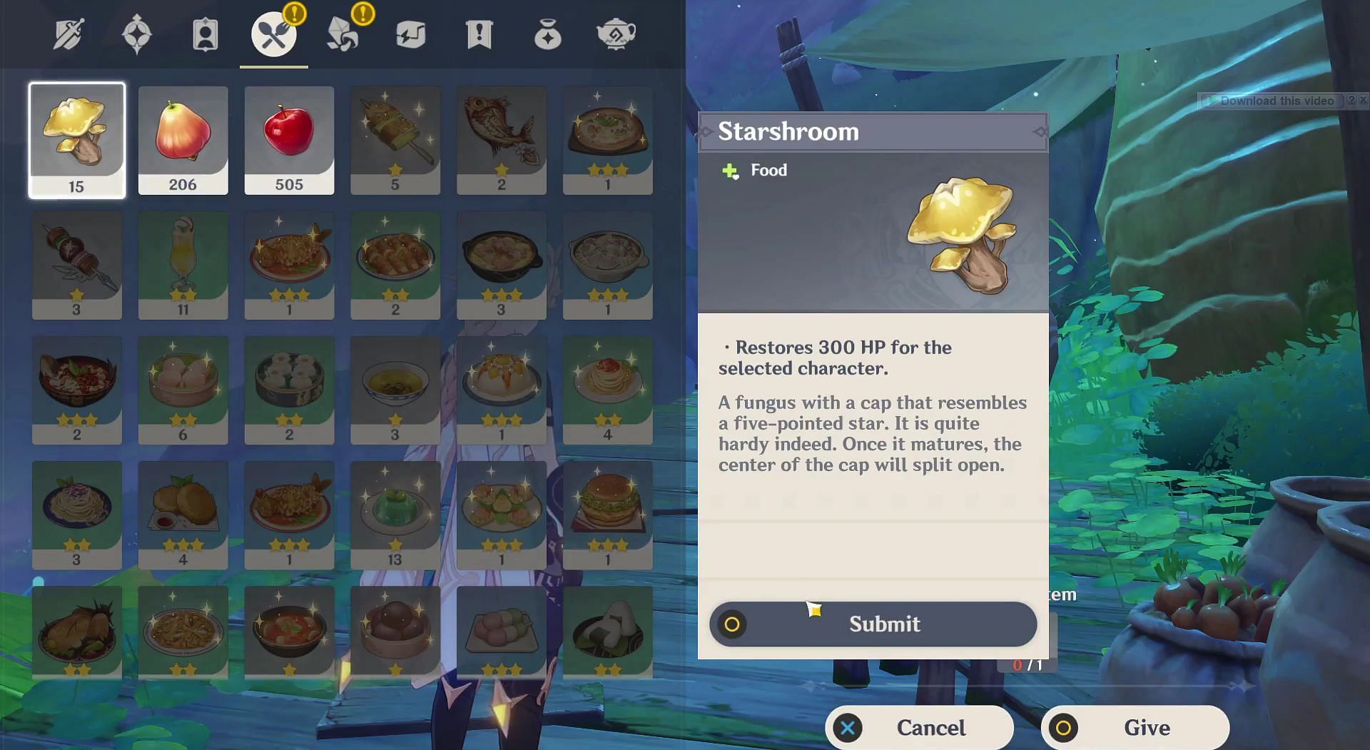 Starshroom is the answer to the third riddle (Image via HoYoverse)