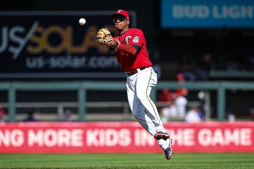 The Rangers play the Twins on Monday.