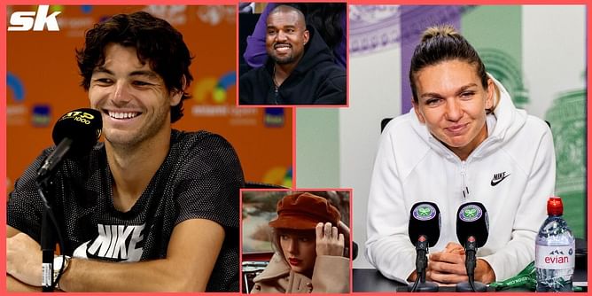 WATCH: Taylor Swift or Kanye West? Taylor Fritz, Simona Halep and other stars reveal who their favourite musician is