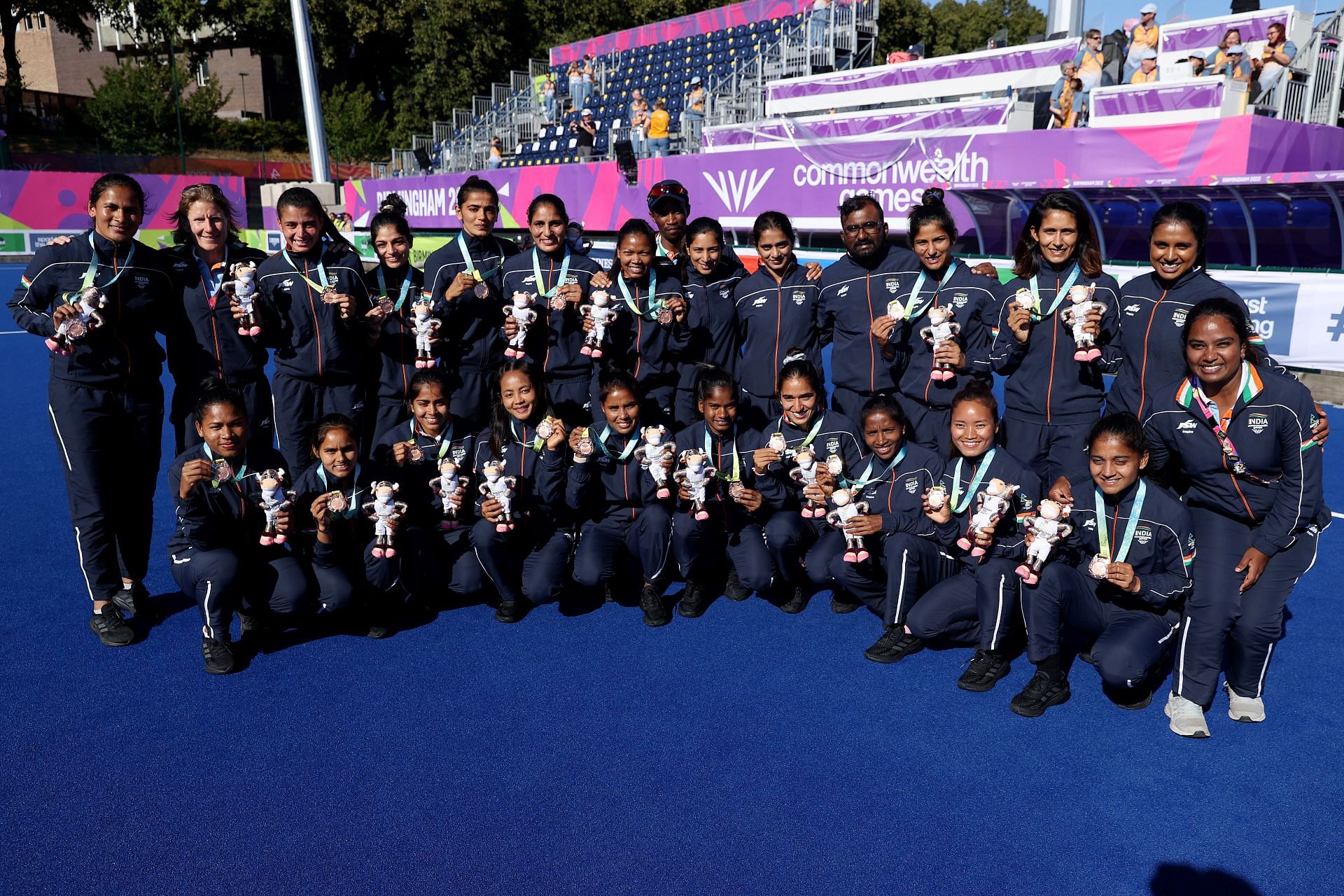The Indians won a historic bronze at the Commonwealth Games