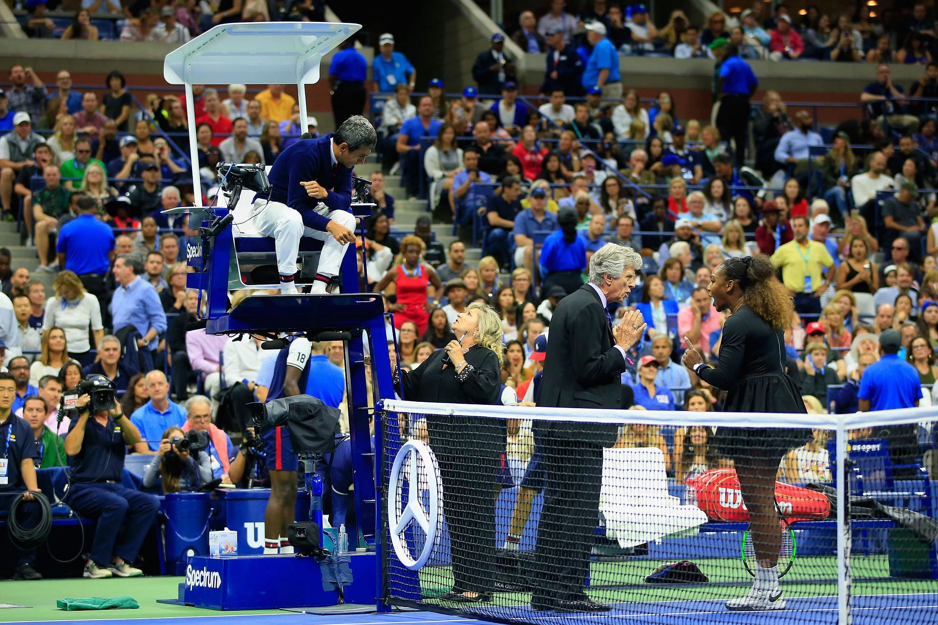 Serena Williams at the 2018 US Open