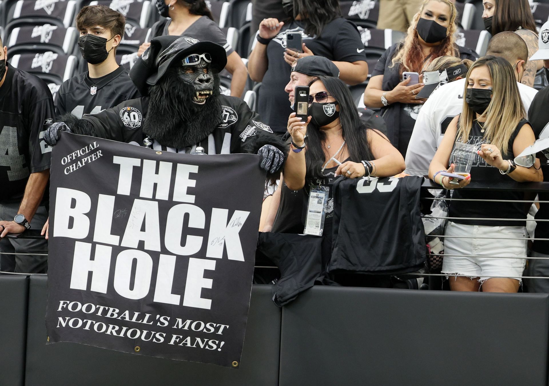 Las Vegas Raiders fans, The Black Hole