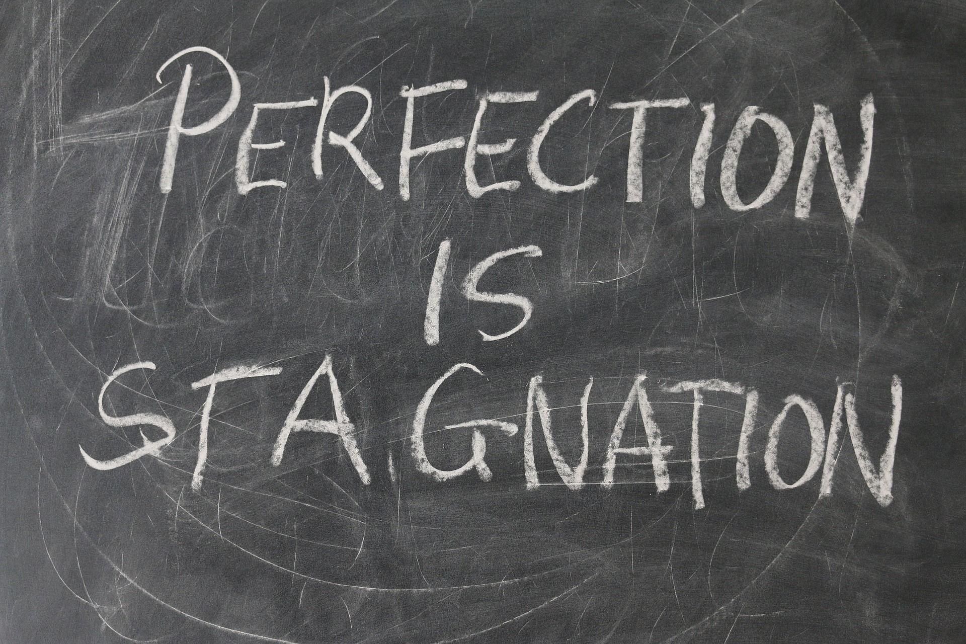 Progress is more important than perfectionism. What will you choose? (Photo via Pixabay/ Gerd Altmann)