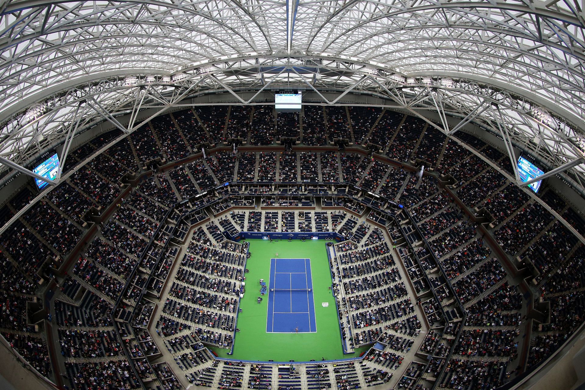 The Arthur Ashe Stadium is located in Queens, New York