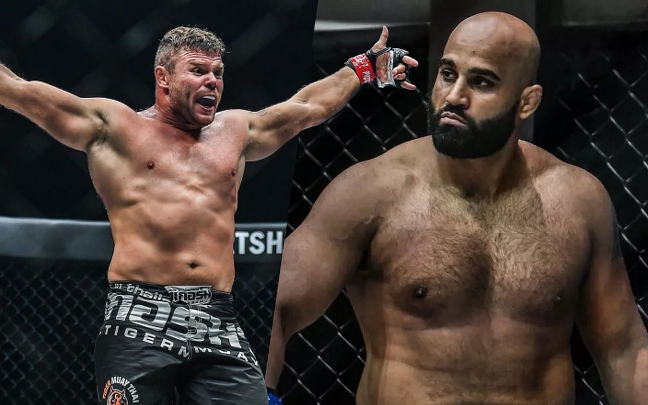 Anatoly Malykhin (left) and Arjan Bhullar (right) [Photo Credits: ONE Championship]