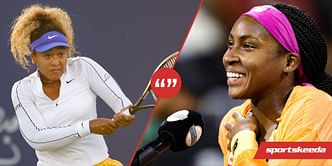 "When you play Naomi, she can play lights out tennis; I think two of the match points, I had an actual shot on, so I wasn’t too mad” - Coco Gauff after beating Naomi Osaka at Silicon Valley Classic