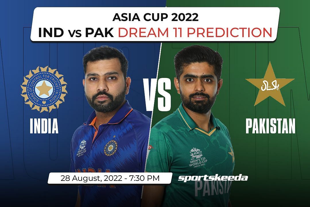 IND vs PAK Dream11 Prediction, Fantasy Cricket Tips