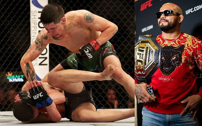 "Brandon looked the same as he always has" - Deiveson Figueiredo reviews Brandon Moreno vs. Kai Kara-France, says 'Don't Blink' needed to "impose his will" more to win