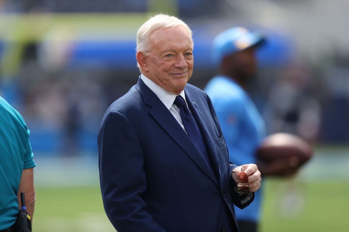 Jerry Jones makes bizarre reference about work life on First Take