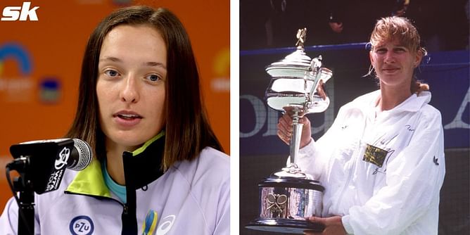 "I would like to learn from Steffi Graff how to deal with success and how she managed to excel for so many years" - Iga Swiatek on the player she would like to meet the most