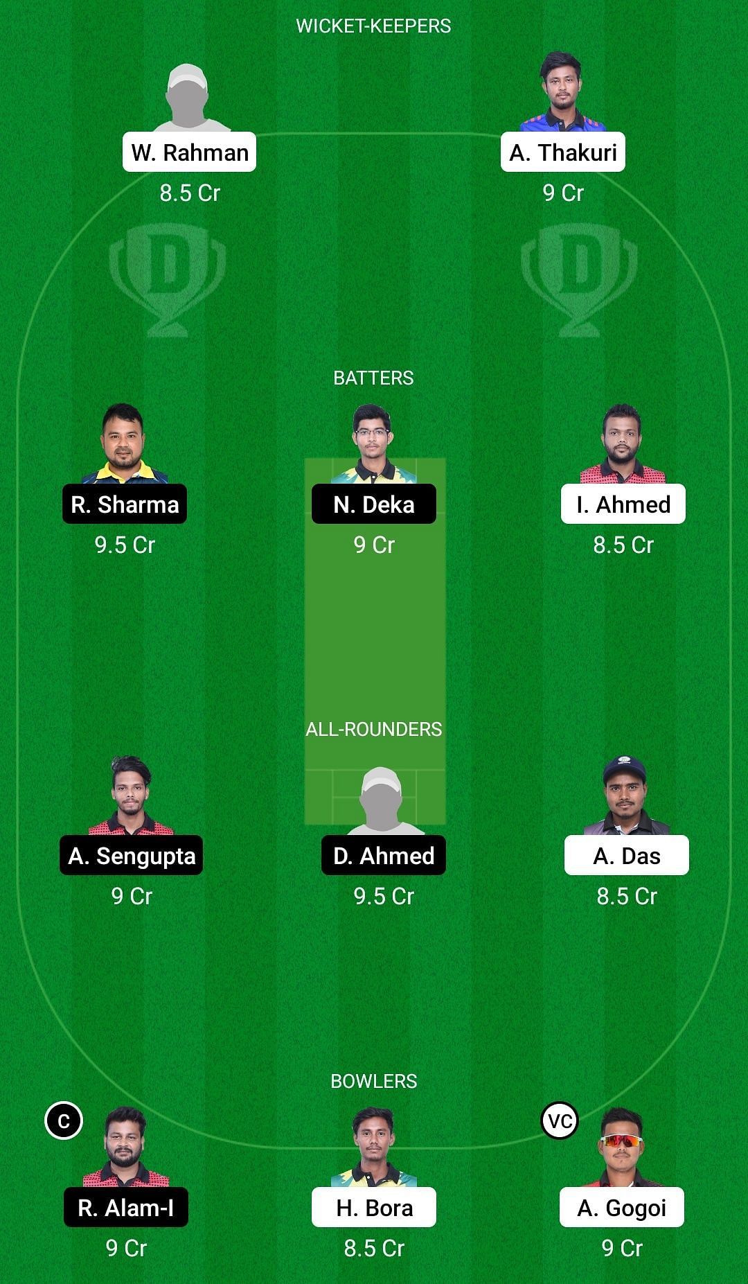 MTI vs KAH Dream11 Prediction Team, Head To Head League