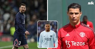 "Everything is crushed by the greedy two" - Kylian Mbappe's answer when asked to choose between Cristiano Ronaldo and Lionel Messi