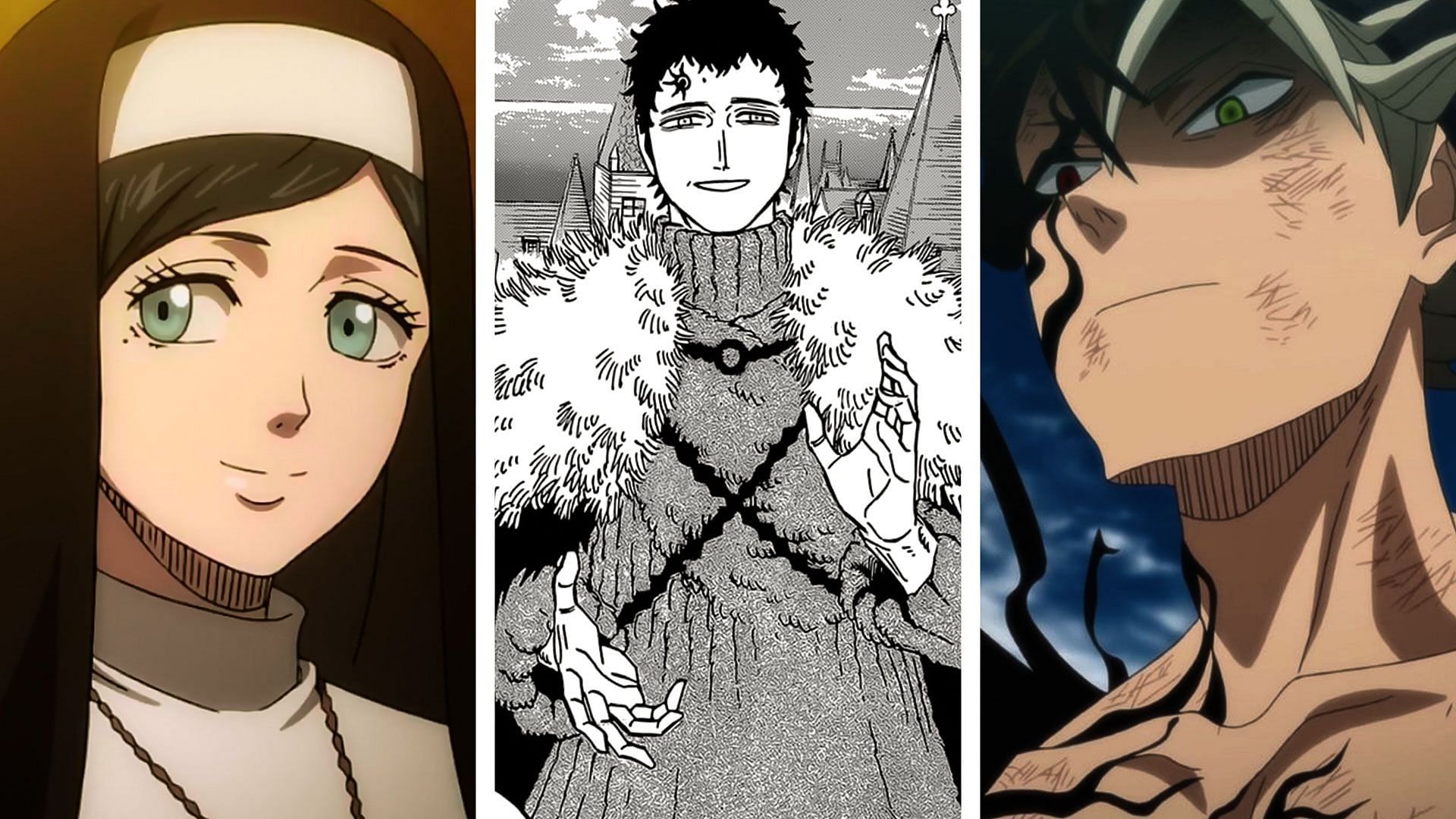 The three key characters in Chapter 334 (Image via Sportskeeda)