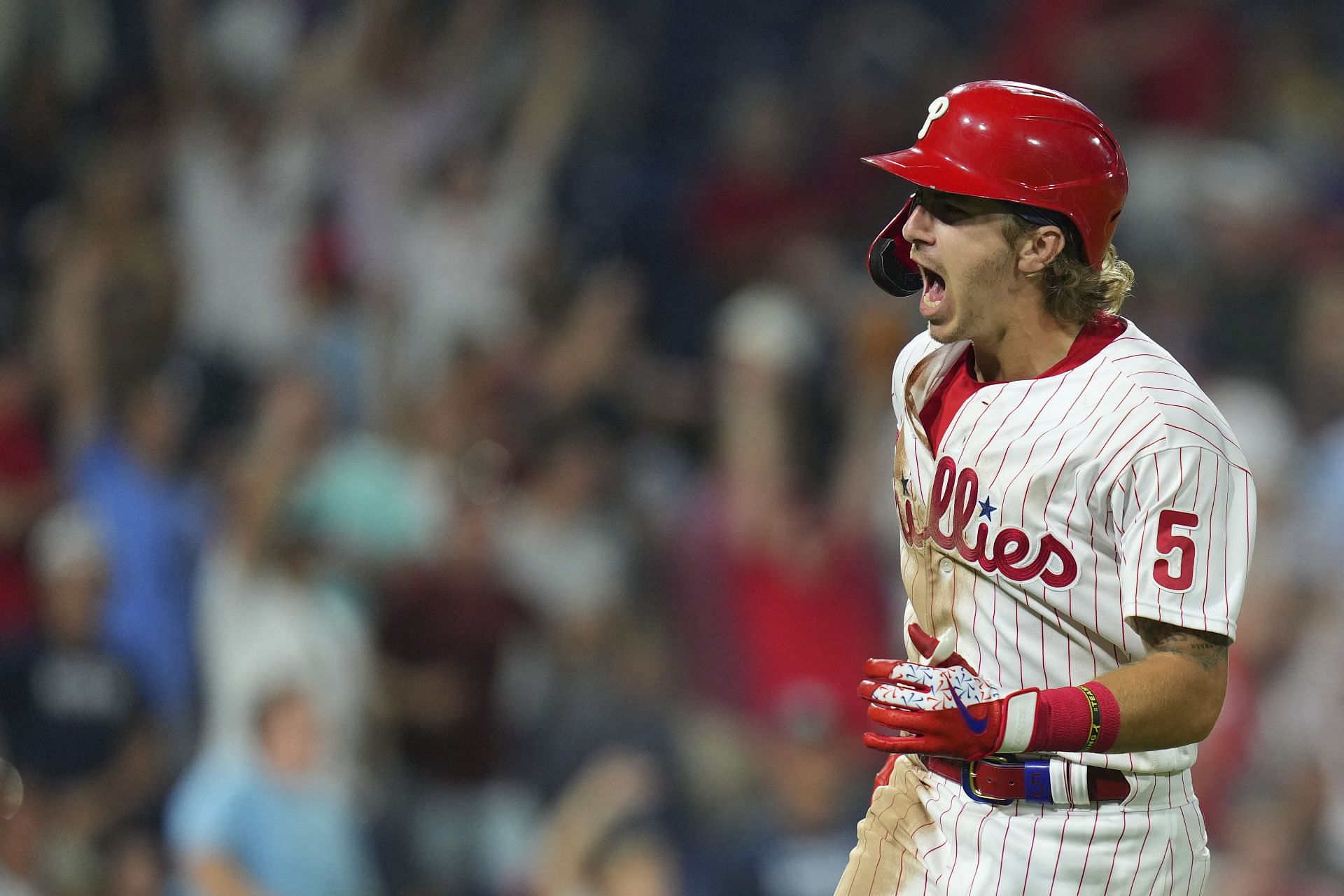 Phillies rookie Bryson Stott made history against Mets ace Max Scherzer on Friday