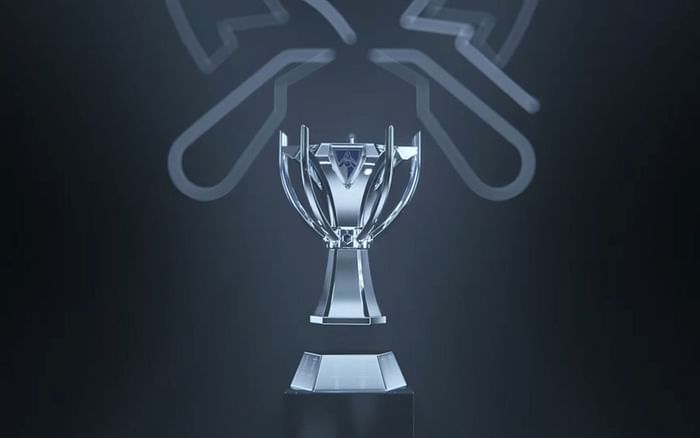 NEW 2019 Worlds Summoner's Cup Pearl White Ver Figure League of  Legends Trophy