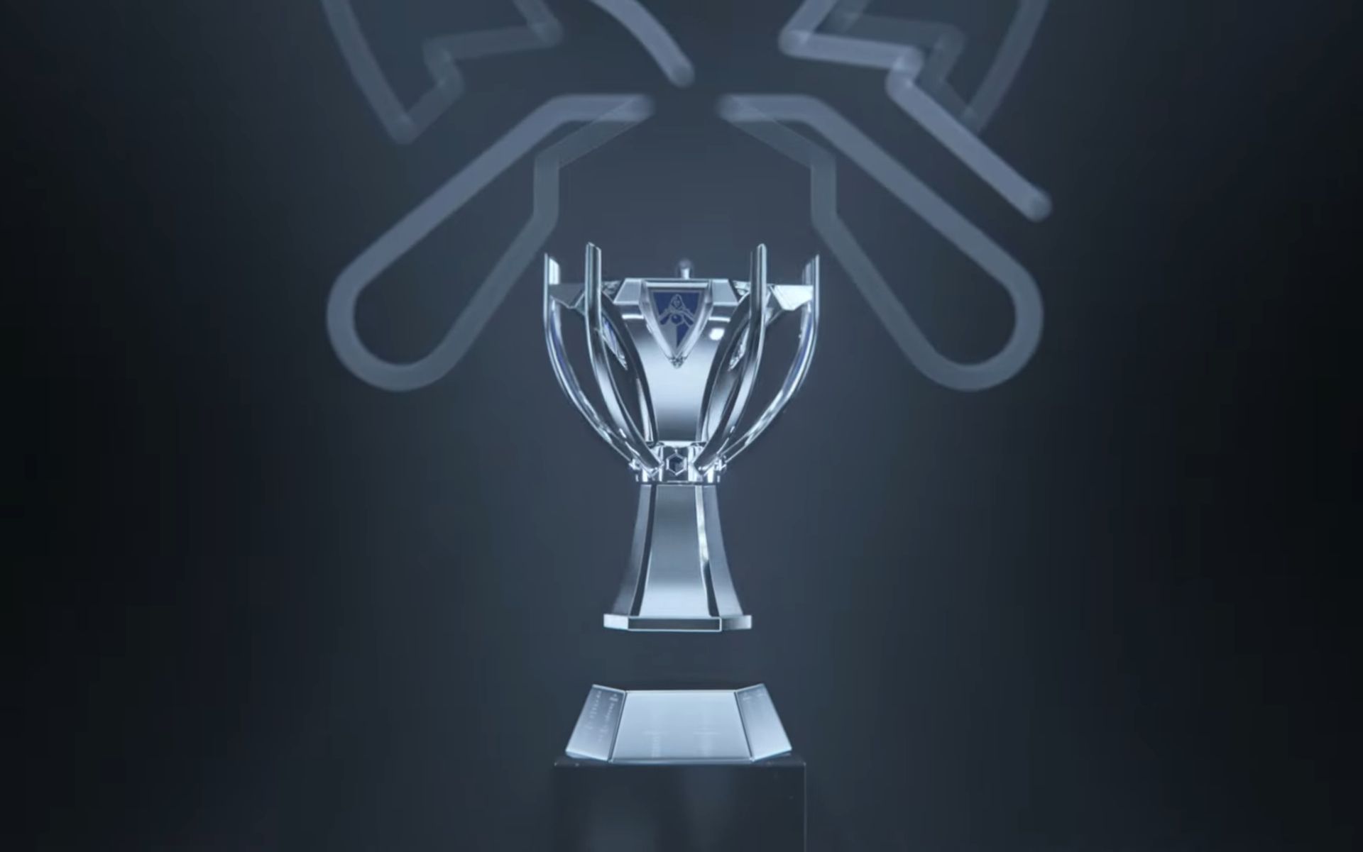 NEW 2019 Worlds Summoner's Cup Pearl White Ver Figure League of  Legends Trophy