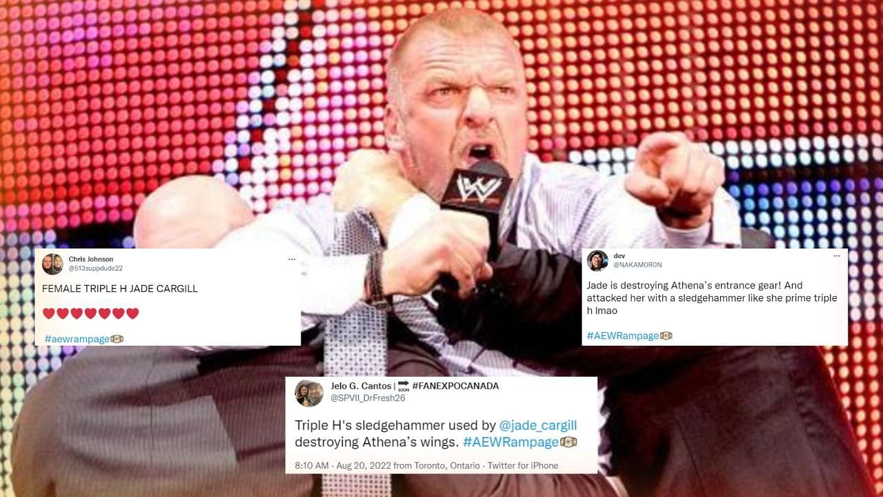 Triple H was recently referenced in AEW!