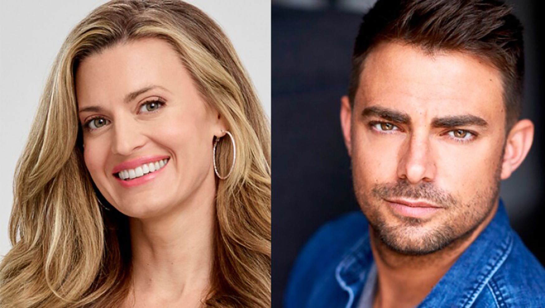 Brooke D&#039;Orsay and Jonathan Bennett star in Wedding of a Lifetime (Image via Hallmark)