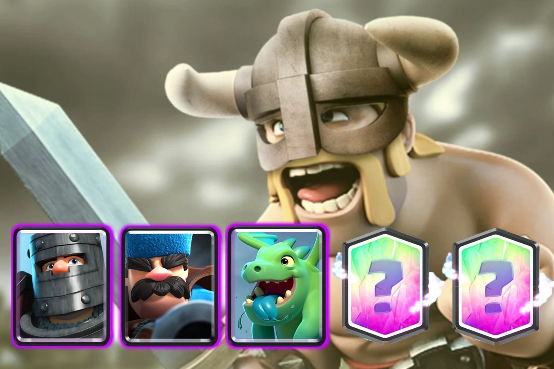 Best Epic cards for CWA&#039;s Ebarb Rush challenge in Clash Royale (Image via Sportskeeda)