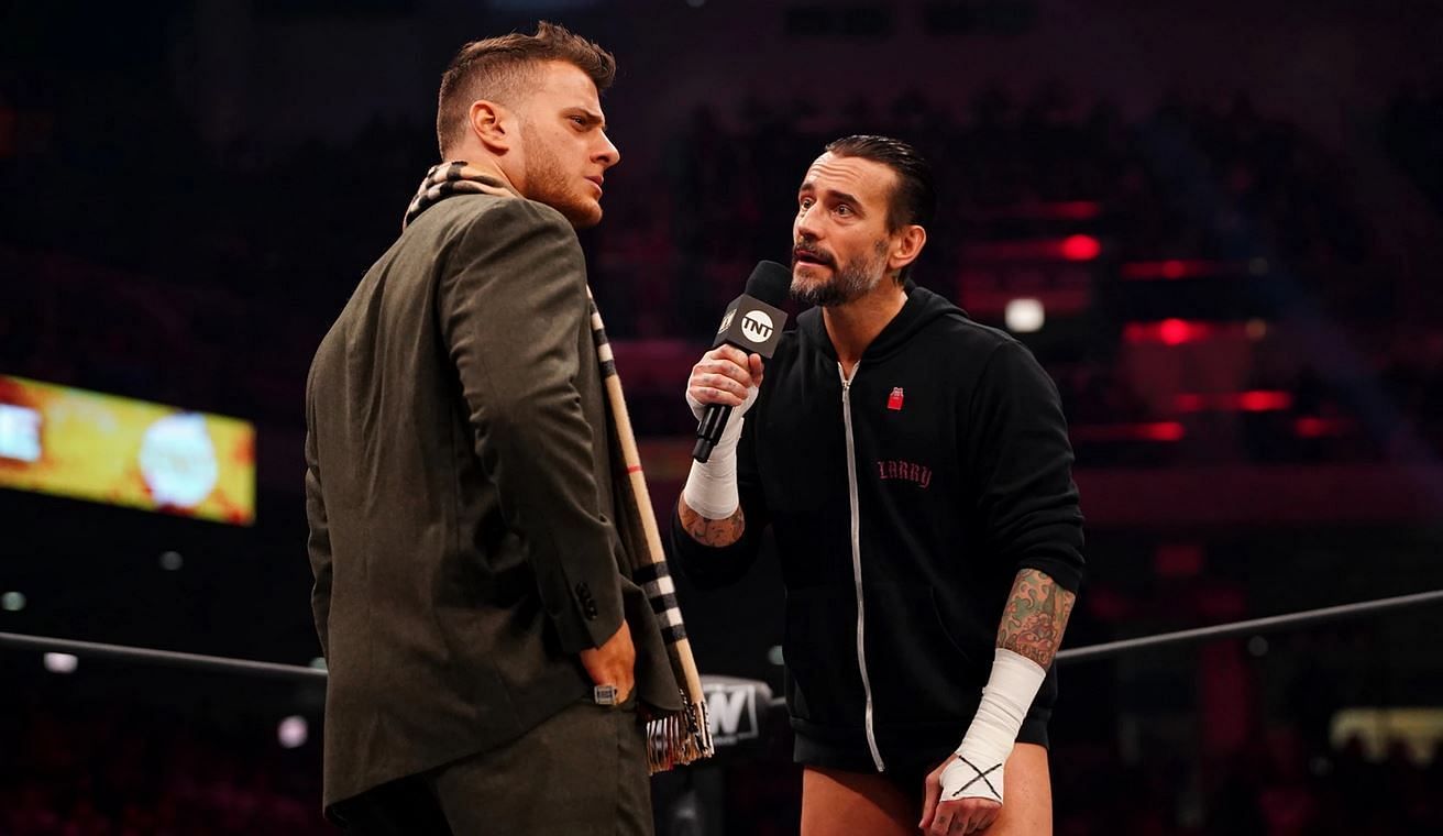 CM Punk and MJF previously feuded with each other on AEW