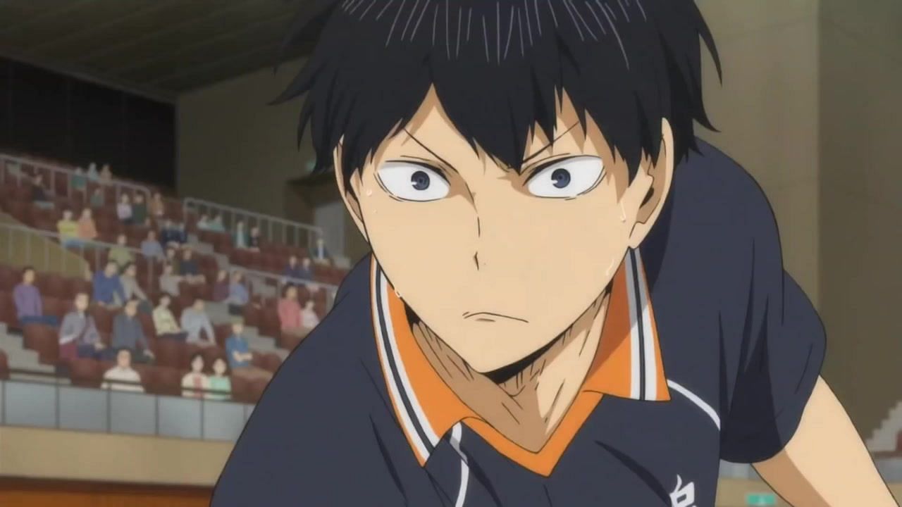 Kageyama as seen in the series&#039; anime (Image via Haruichi Furudate/Shueisha, Viz Media, Haikyu!!)