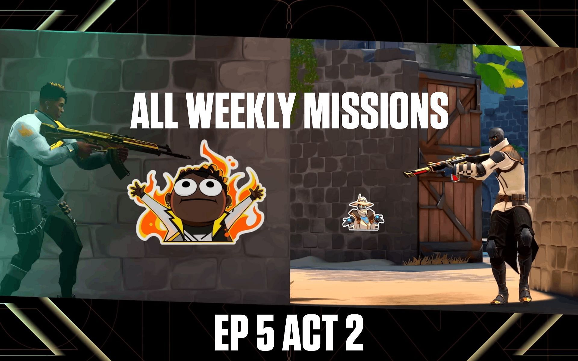 All weekly missions in Episode 5 Act 2 (Image via Sportskeeda)