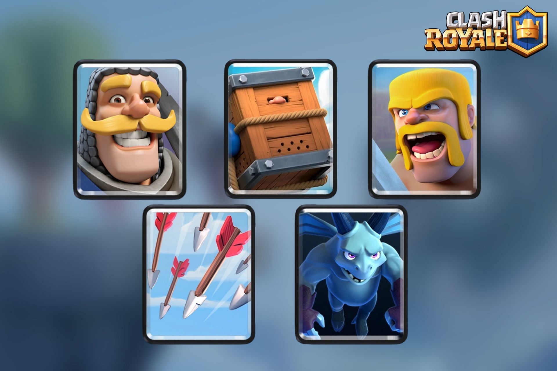 Common cards for the August Royal Tournament in Clash Royale (Image via Sportskeeda)