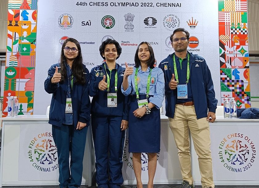 The winners of the 44th Chess Olympiad (Women's Tournament)