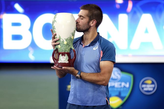 "In the middle of the tournament, when I won against Rafael Nadal, I was super happy; it was great" - Borna Coric on beating the Spaniard en route to Cincinnati Open title