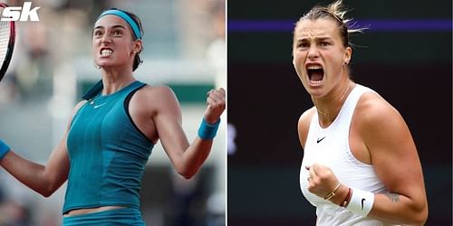 Aryna Sabalenka will square off against Caroline Garcia in the semifinals of the Cincinnati Open