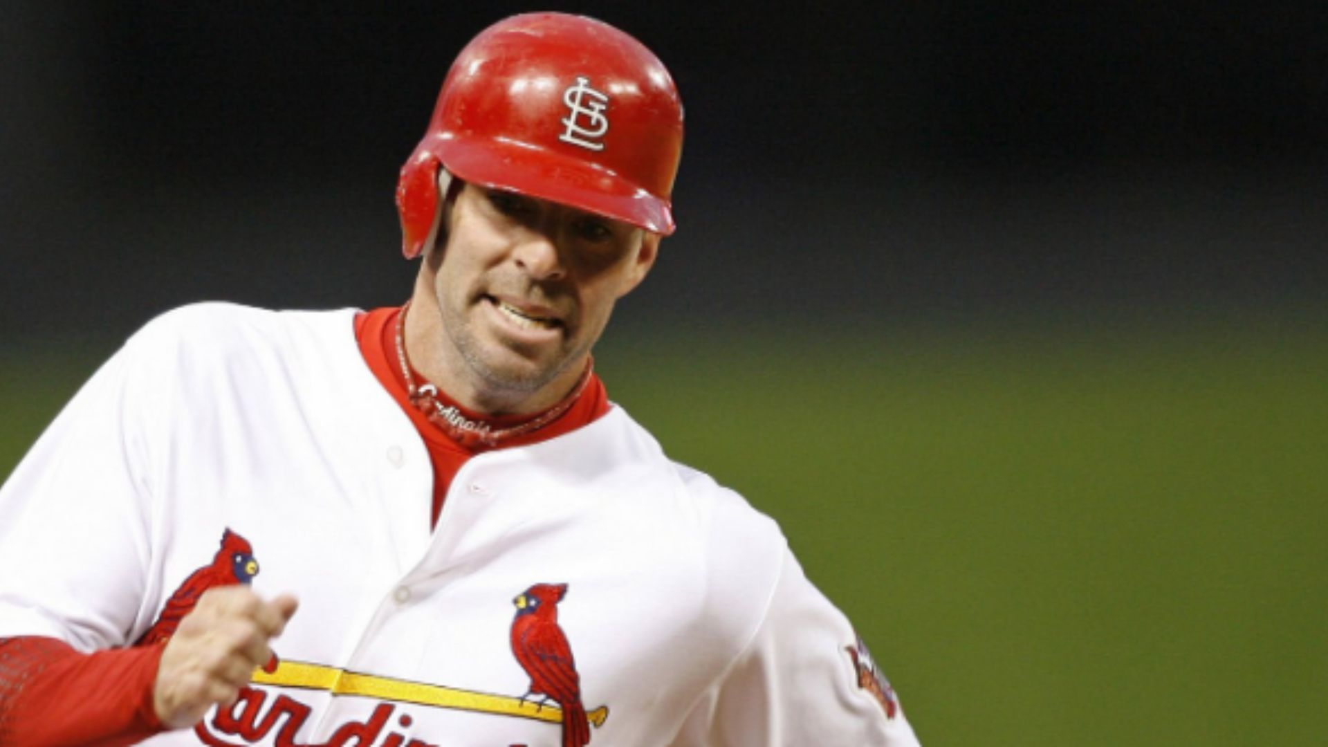 Jim Edmonds at an MLB game