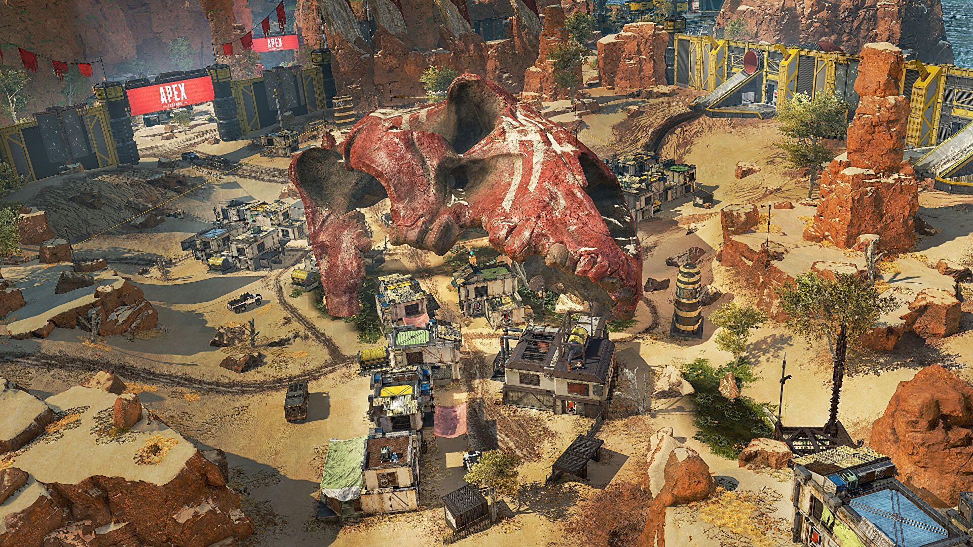 A screenshot of the new King&#039;s Canyon in Apex Legends (Image via EA)