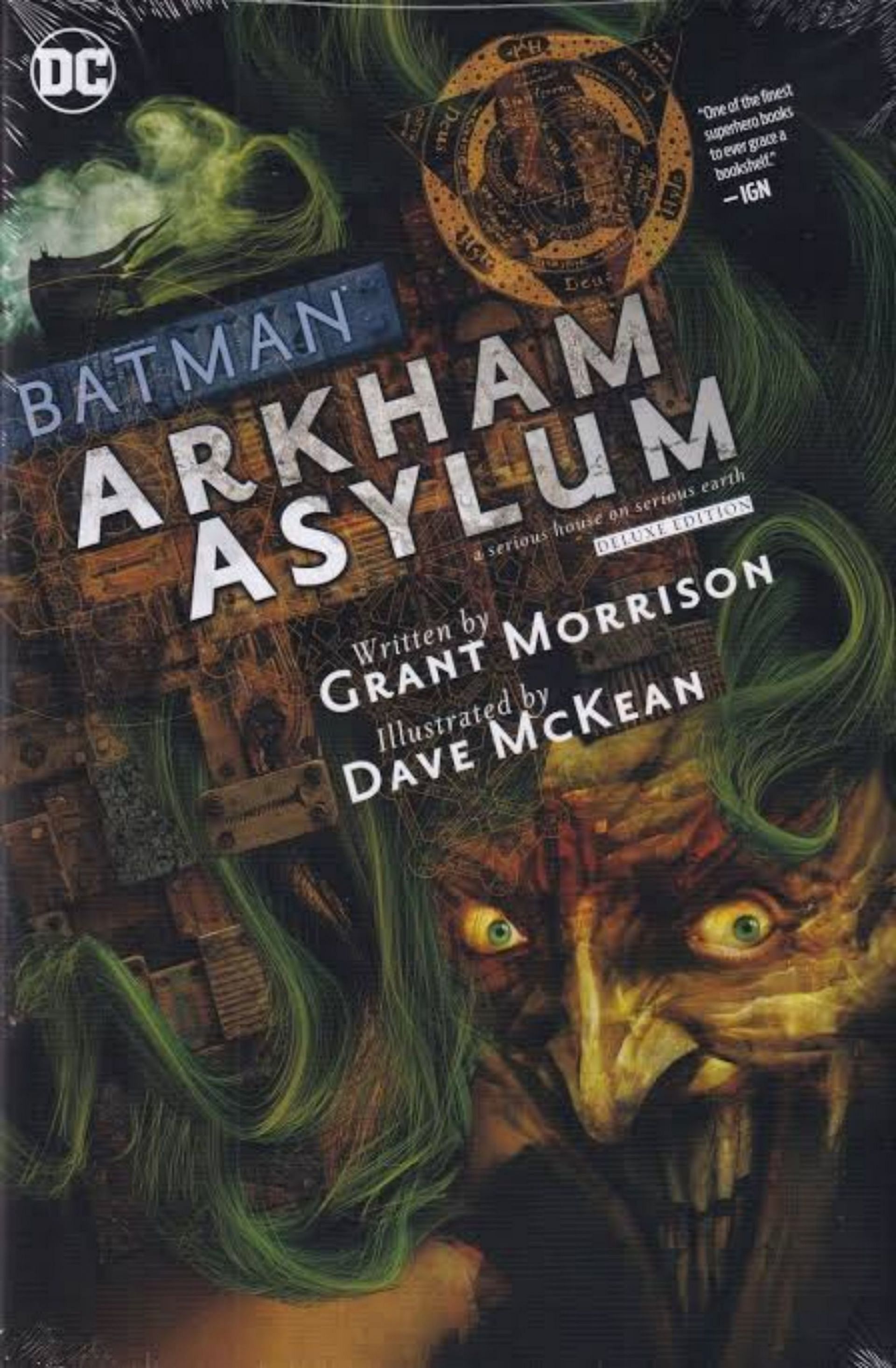 Arkham Asylum comic book cover (Image via DC Comics)