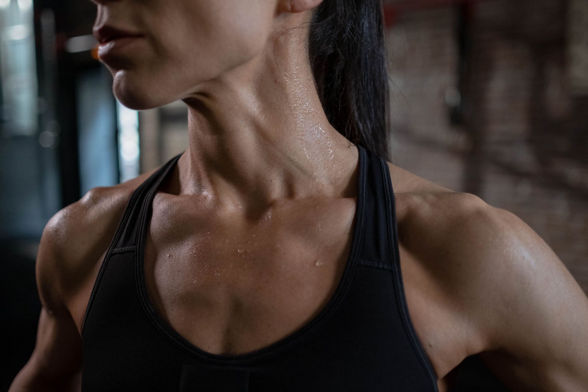 Exercises can help release tightness from the chest and shoulders. (Image via Pexels/ Cottonbro)
