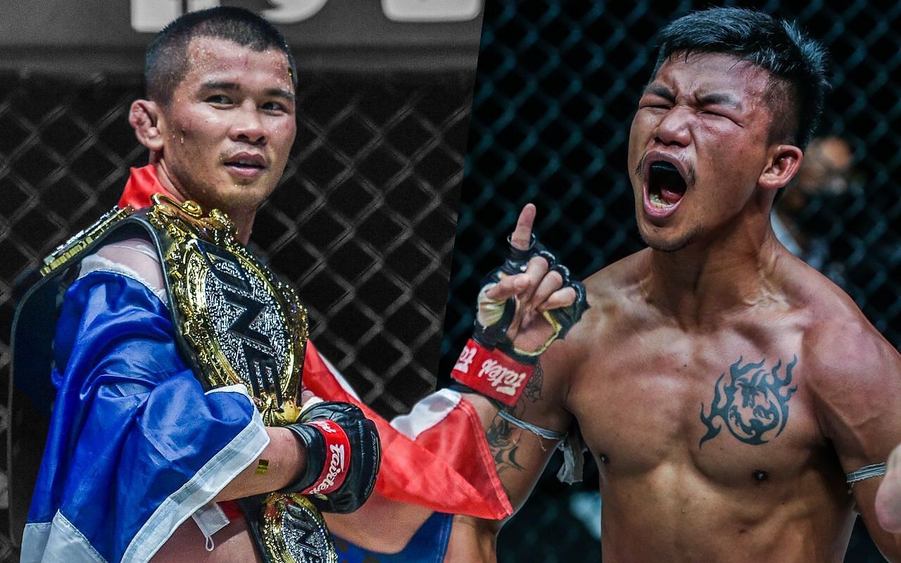 Nong-O Gaiyanghadao (left) and Rodtang Jitmuangnon (right) [Photo Credits: ONE Championship]
