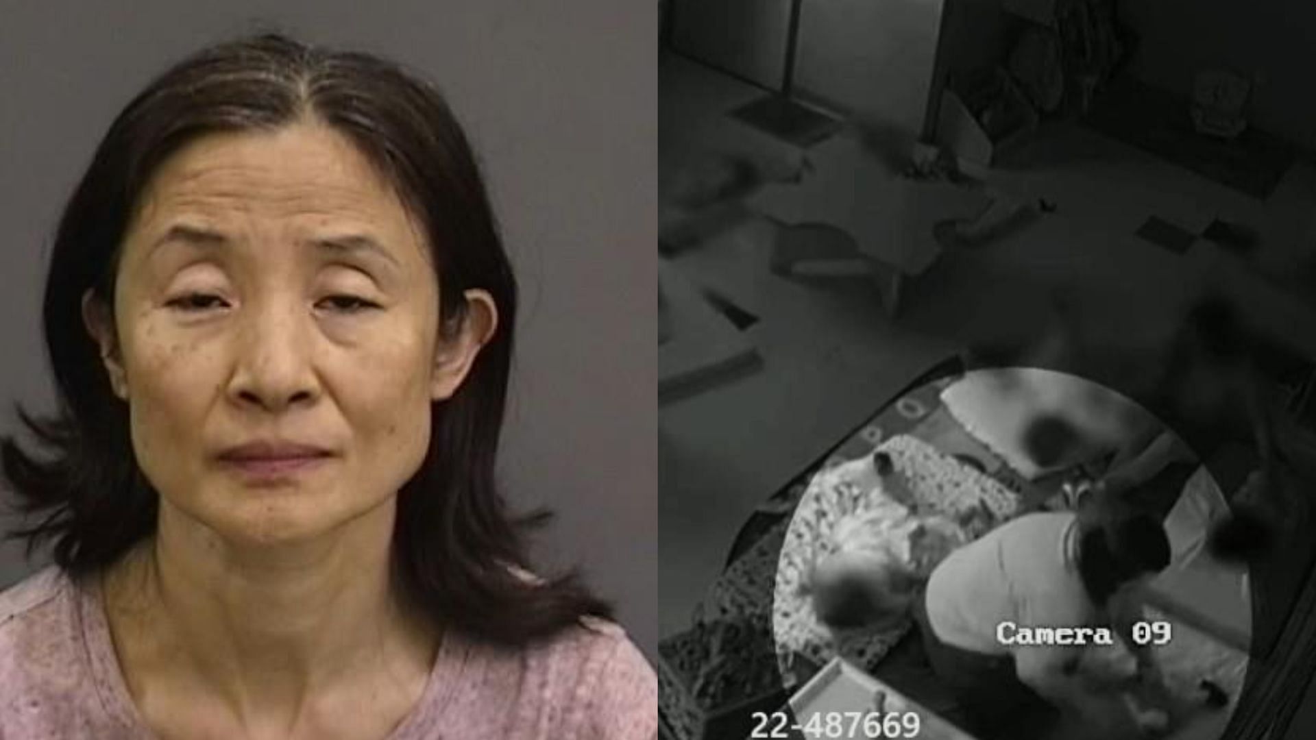 Co-owner and a worker of a daycare in Odessa were charged with child abuse following the release of a surveillance video (Images via Hillsborough County Sheriff