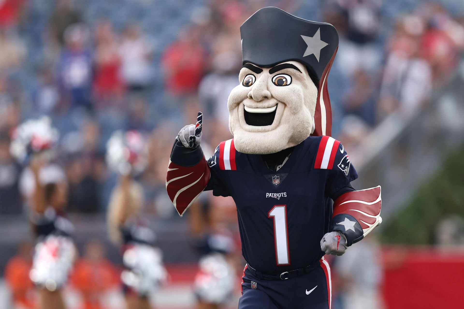 The New England Patriots and their mascot are ready to get back to a Super Bowl