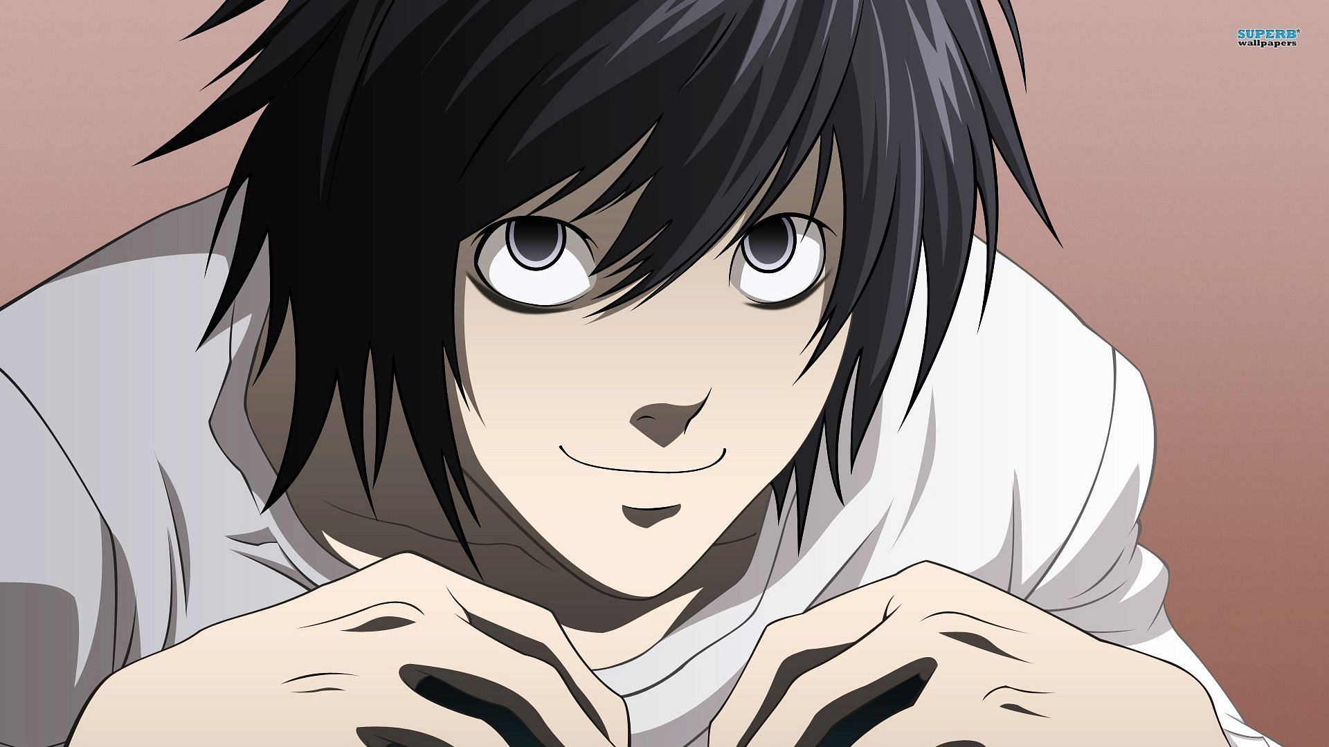 L as seen in the series&#039; anime (Image via Madhouse Studios)