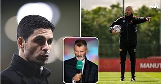 Roy Keane predicts who will finish higher between Manchester United and Arsenal