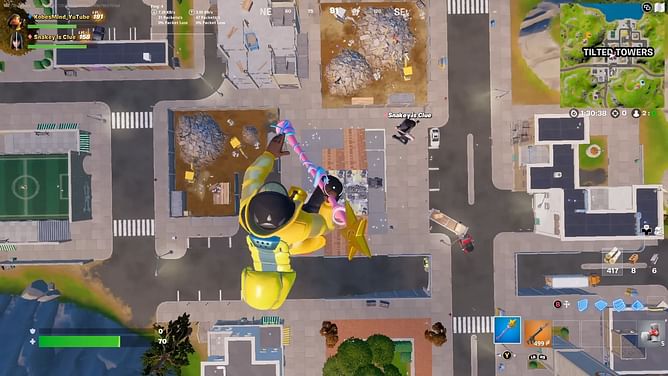 Fortnite YouTuber's freakish challenge will give you a fear of heights