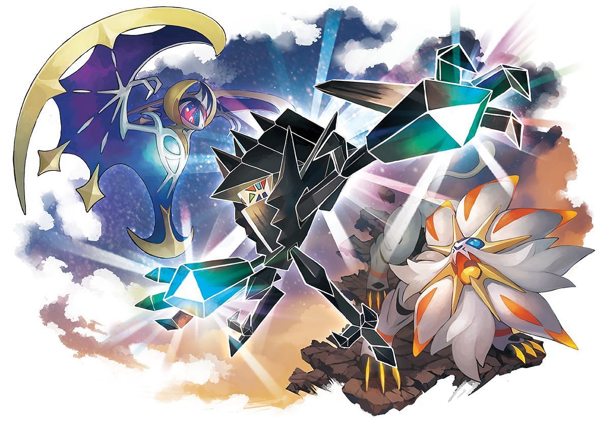 Official artwork for the Light Trio (Image via The Pokemon Company)