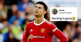 "The king is gone", "Ronaldo is a disgrace" - Manchester United fans furious with Cristiano Ronaldo for leaving before full time whistle