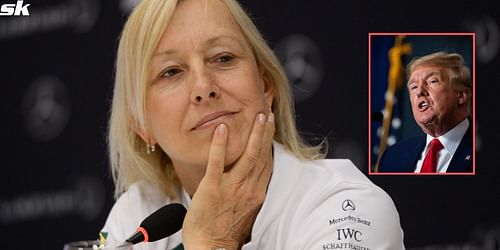 Martina Navratilova mocks Donald Trump