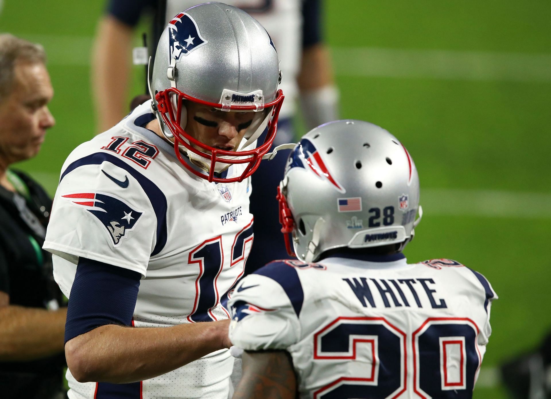 Patriots' Tom Brady still hasn't found jersey, says James White should be  MVP