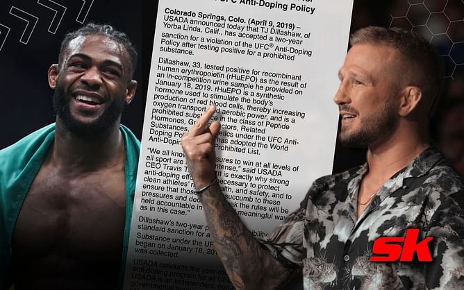 "He's got to make some sort of excuse for why I'm winning" - T.J. Dillashaw addresses Aljamain Sterling's "bulls**t" accusations of him still using banned substances
