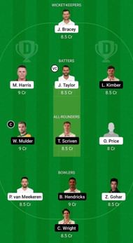 GLO vs LEI Fantasy Suggestion Team 1