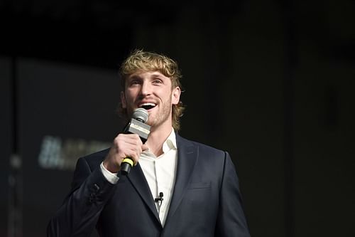 Logan Paul at Arnold Sports Festival - Slap Fighting Championship