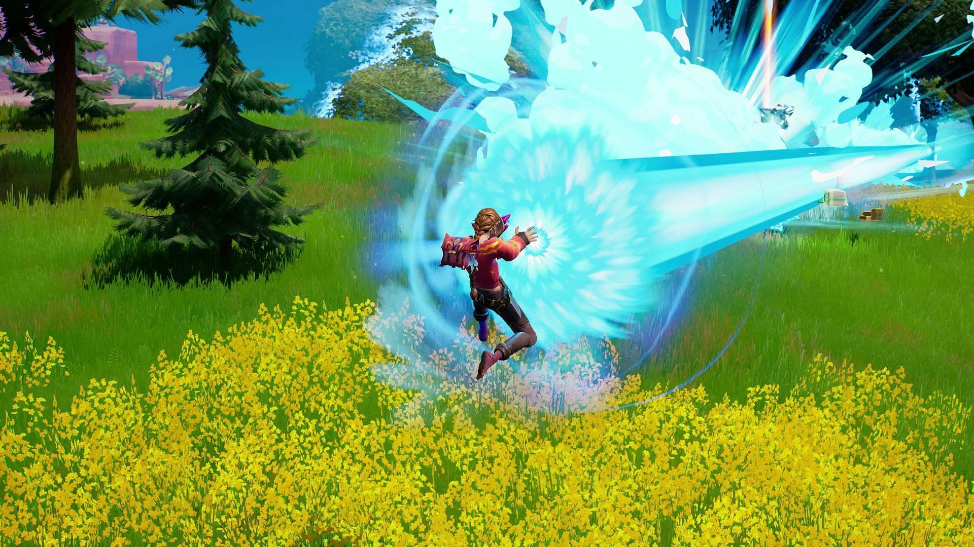 Stopping Kamehameha in Fortnite Battle Royale is much easier than players think (Image via Epic Games)